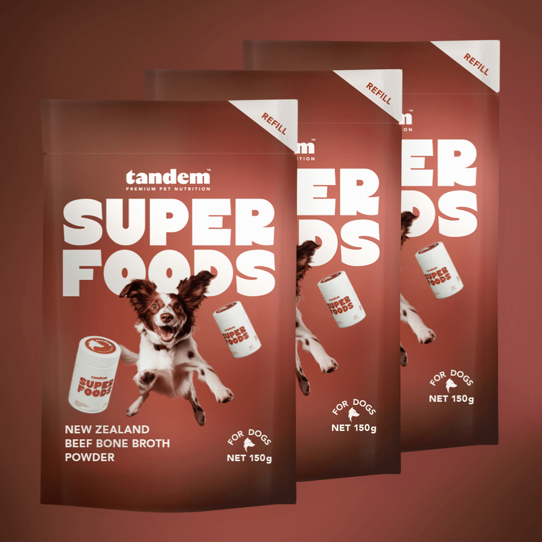 New Zealand Beef Bone Broth Powder (for Dogs) Refill Multi-Pack