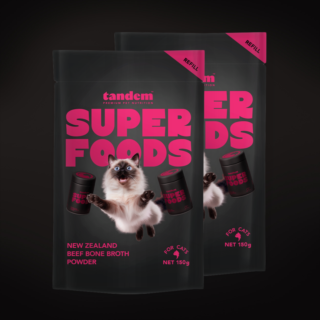 New Zealand Beef Bone Broth Powder (for Cats) Refill Multi-Pack